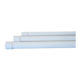 Tuyau d'alimentation en PVC pour vis flexibles, 3'' x 10'
