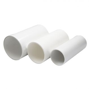 Manchon en PVC pour tuyaux, 2'' de diamètre (5,5 cm)