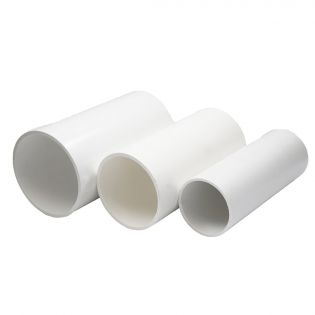 Manchon en PVC pour tuyaux, 3,5'' de diamètre (9 cm)