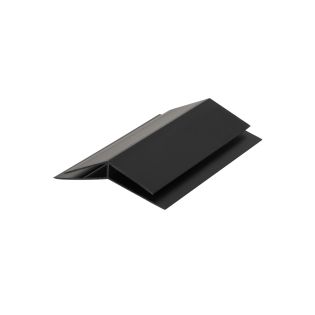 Moulure à angle 45° en PVC, NEXkor, noir, 16'