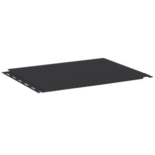 plaque de plastique noir