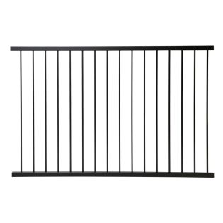 Rampe de barrotins en aluminium Kléco, Noir 48" x 72"