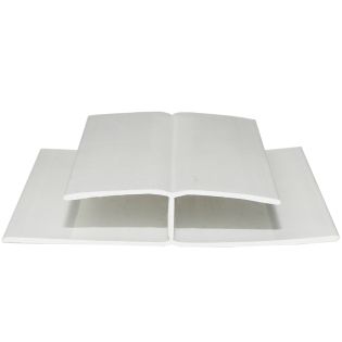 Moulure de PVC en forme de H, 1/2'' X 10’