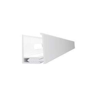 Moulure en J, 2 pièces, 1/2'' X 10', blanc
