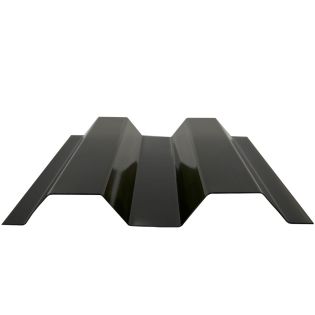 Panneau polycarbonate ondulé Greca 0.8 MM, 2'2’’ x 8', Fumé