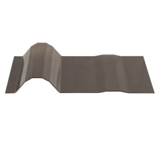 Panneau polycarbonate ondulé MR9, 0.8 MM, 3'2’’ x 10' bronze